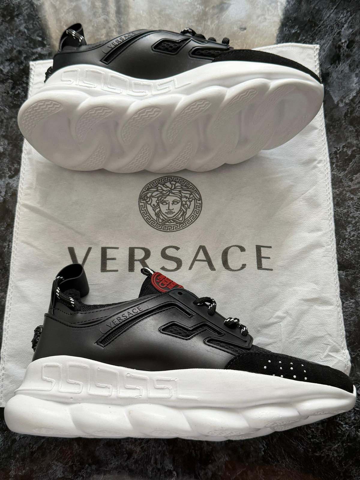 Versace Chain Reaction | Black-White