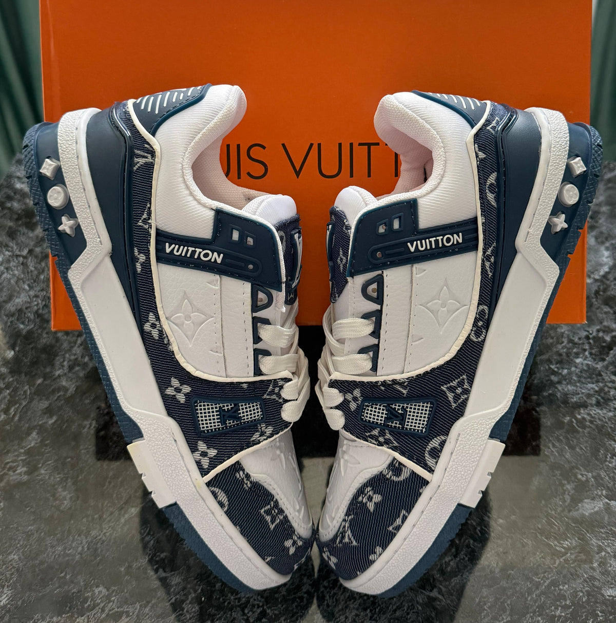 Louis Vuitton Trainer | Denim FULL BOX